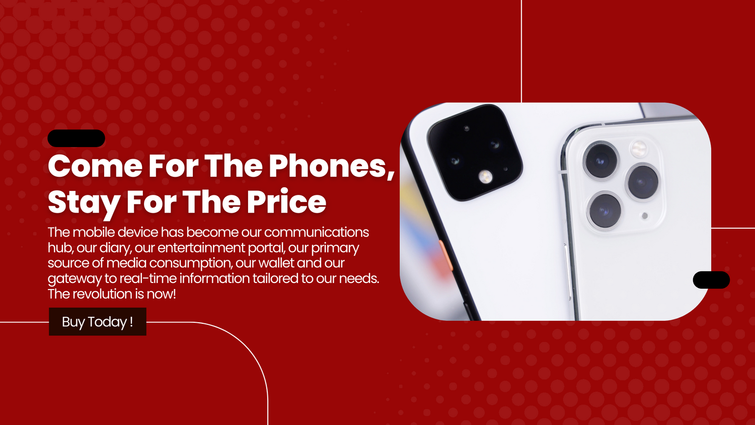 Come For The Phones, Stay For The Price